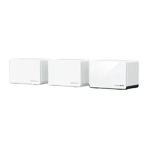 Router MERCUSYS Halo H85X Dual-band Wi‑Fi 6 (802.11ax), 2.4/5 GHz, up to 2402 Mbps, 3 LAN ports, white (3-pack)