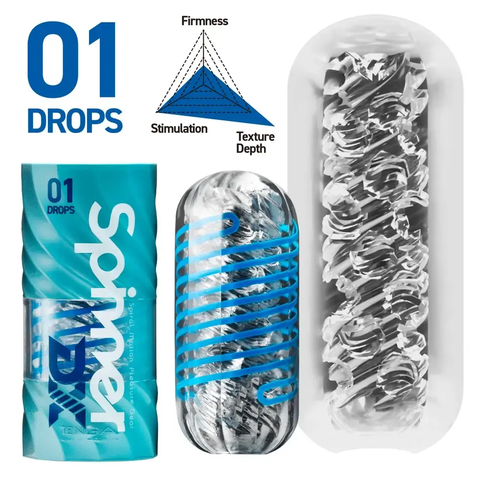 Мастурбатор TENGA Spinner Deluxe 01 Drops Silicone Photo 5