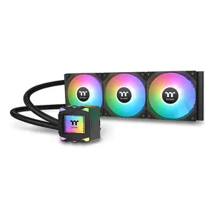 Liquid cooling kit THERMALTAKE LA360 ARGB, 120 mm fans, 360 W TDP, black