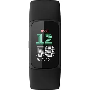 Фитнес-браслет Google Charge 6 — Obsidian Black, алюминиевый корпус