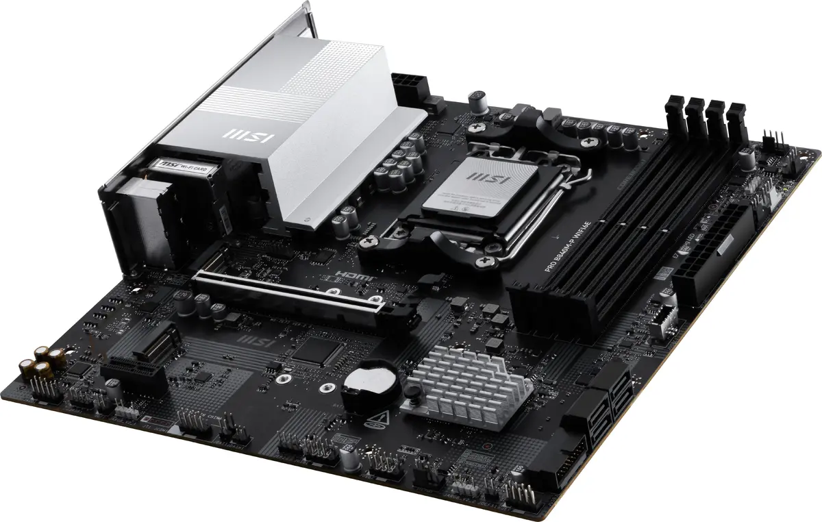 MSI PRO B840M-P WIFI6E micro ATX mātesplate Photo 2