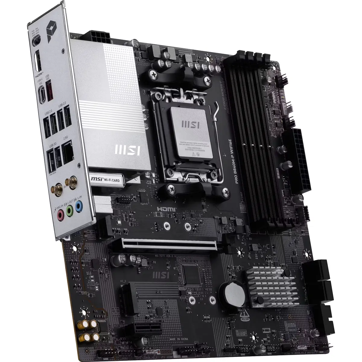 MSI PRO B840M-P WIFI6E Motherboard Photo 15