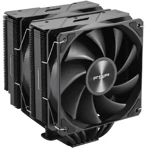 Кулер для процессора Fortron MP7 Black с вентилятором 120 мм, чёрный