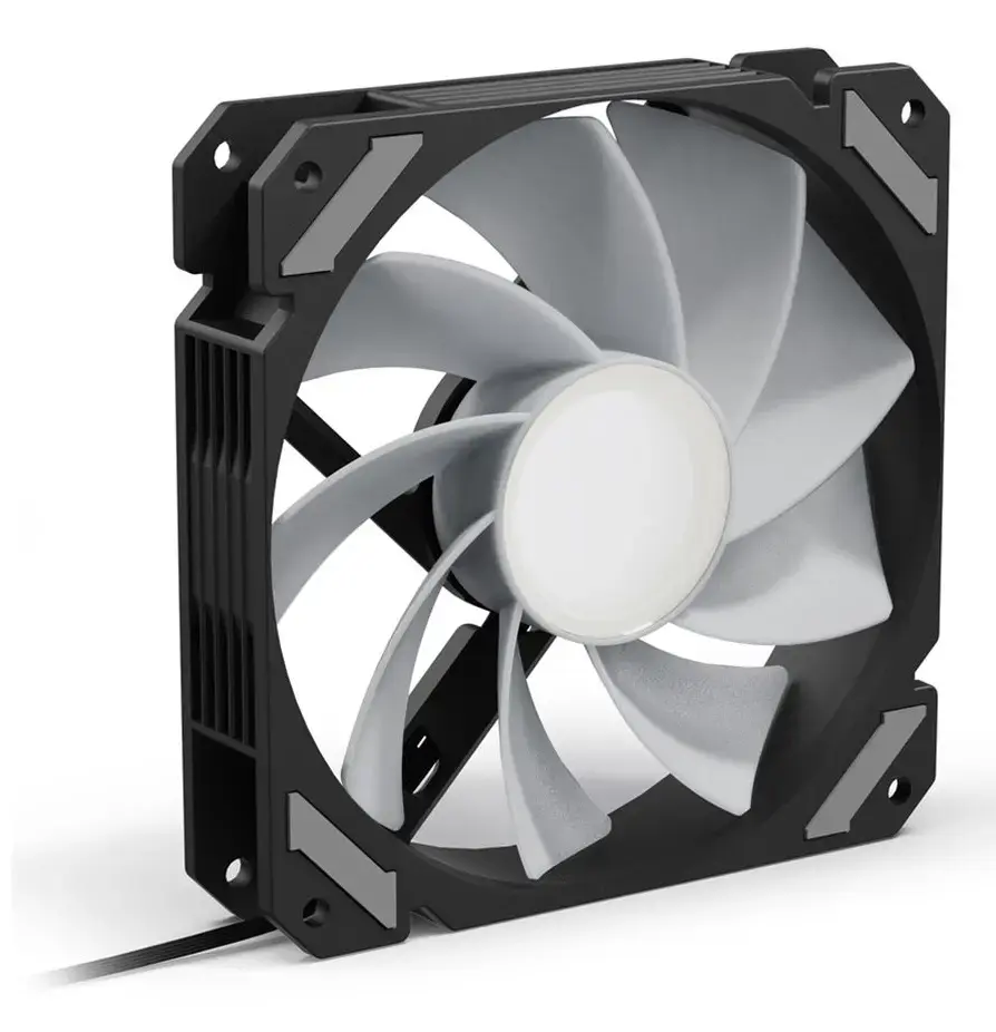 Sharkoon SHARK Mirror RGB PWM REVERSE 120 mm fan Photo 2