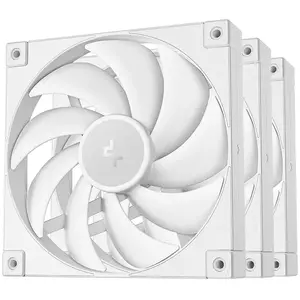 Cooling fan DeepCool FD14 White 140mm 3in1 — 140 mm, white, 3-in-1 connector