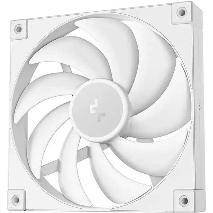 Ventilators DeepCool FD14 White 140 mm Photo 2