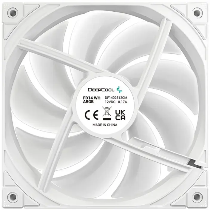 DeepCool FD14 ARGB White 140mm komplekts (3) Photo 6