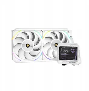Šķidrumdzesēšanas sistēma procesoram Valkyrie VK-AIOV240W 240 mm radiators ar LCD