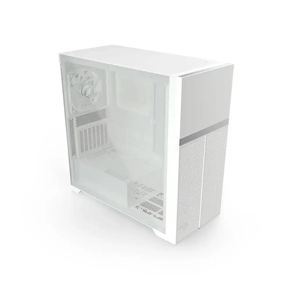 Datora korpuss Valkyrie VK02 Lite White Photo 5