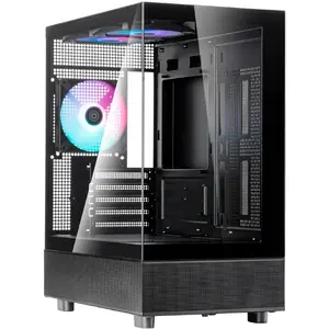 Компьютерный корпус Silverstone Technology Lucid 04 ATX черный