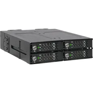 Съёмный корпус Icy Dock ToughArmor MB720MK-B V3 — 2 x 2.5" SATA HDD/SSD в 3.5" отсек, чёрный