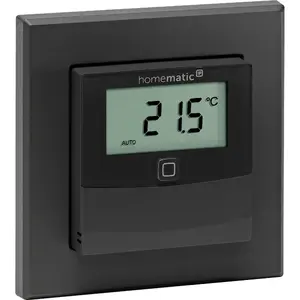 Temperature and humidity sensor HomeMatic HmIP‑STHD‑A with display, anthracite