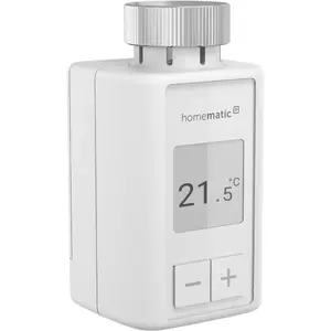 Radiator thermostat HomeMatic IP HmIP-eTRV-F — wireless smart valve, white