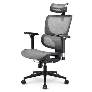 Office chair Sharkoon OfficePal C40M Mesh seat Meshed backrest, Grey, max 150 kg