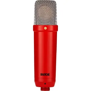 Mikrofons Rode Microphones NT1 Signature sarkans
