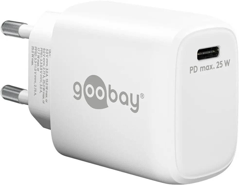 Goobay 65368 iekštelpu maiņstrāvas lādētājs ar