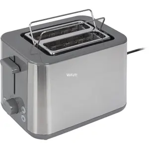 Toaster Braun Houshold PurShine HT 1510 GY stainless steel 900 W, 2-slot