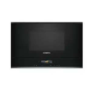 Iebūvējamā kombinētā mikroviļņu krāsns Siemens iQ700 BE732L1B1 — 21 l, 900 W, skārienvadība, melna