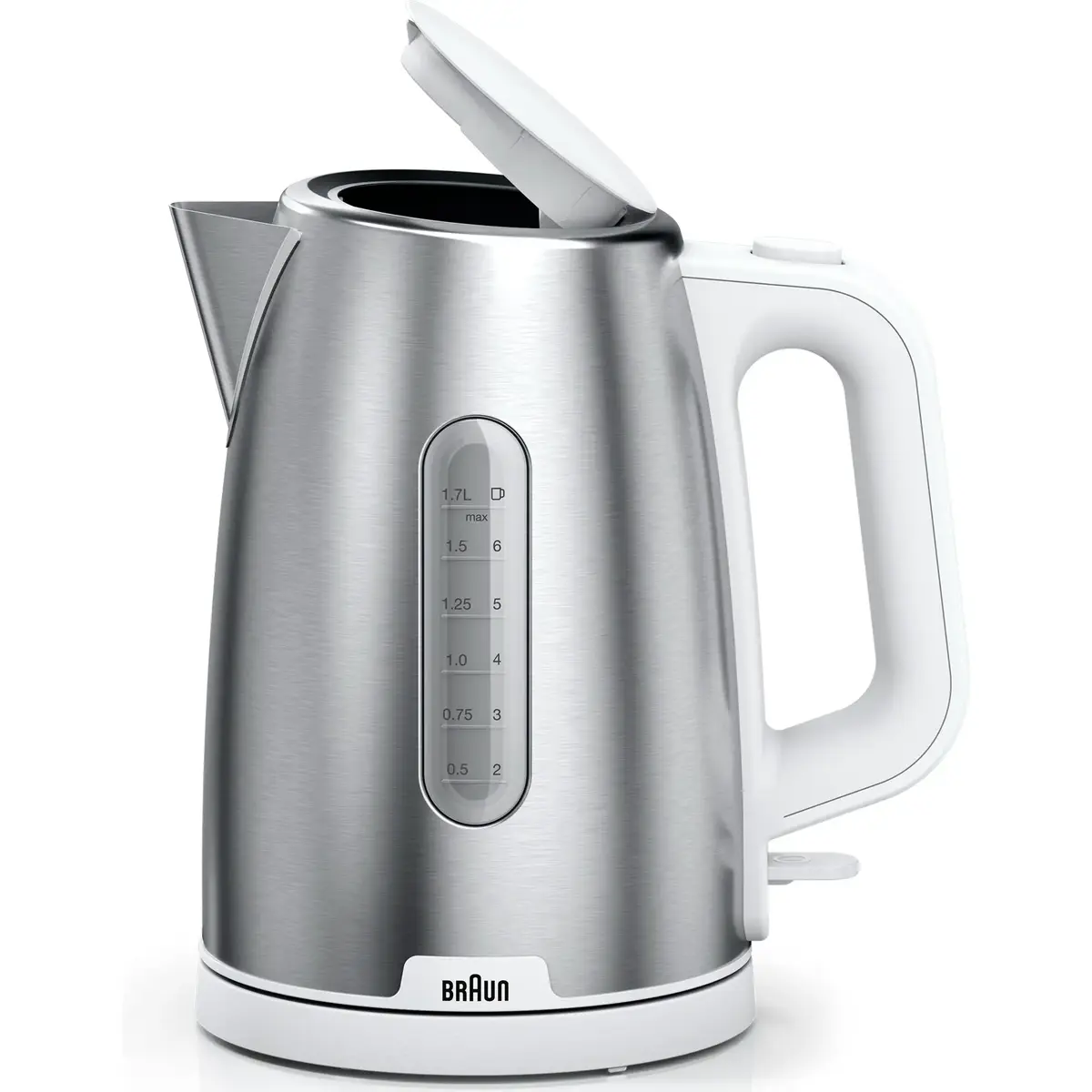 Электрический чайник Braun 1.7 литра 2200 ватт WK 1500 WH Photo 2