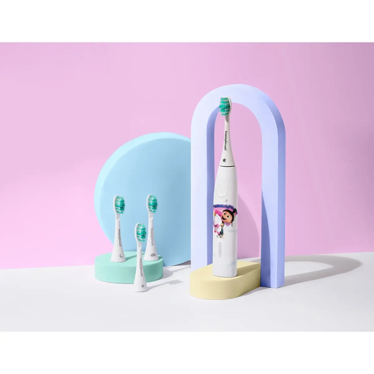 Elektriskā zobu birste Happybrush ECO VIBE KIDS Agnes Photo 3