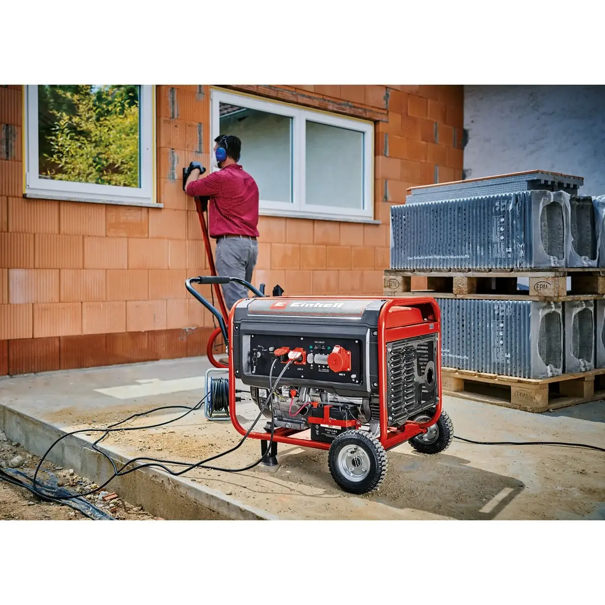 Einhell TC-PG 65/E5 Petrol Generator 8.0 kW Photo 2