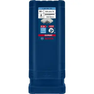 Hammer drill bit Bosch Expert SDS-plus-7X 8 mm diameter, 100 mm working length