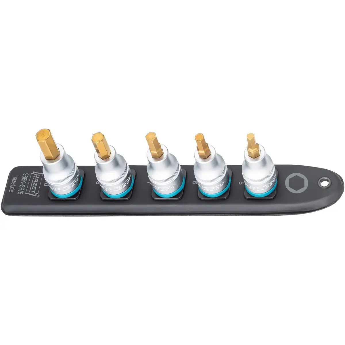 Hex Socket Set Hazet 986K-SR/5 — 5–10 mm Photo 2