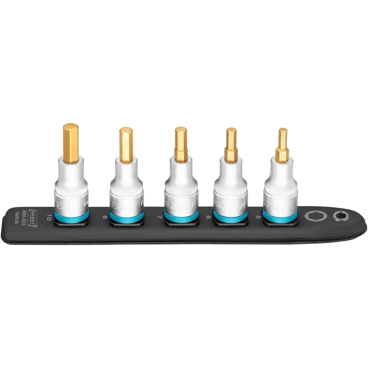Hex Socket Set Hazet 986K-SR/5 — 5–10 mm Photo 3