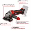 Шлифовальная машинка Einhell Power X-Change TE-AG 18/115-2 Li Photo 2