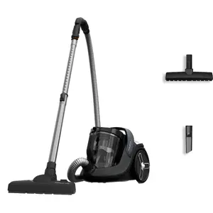 Canister Vacuum Cleaner Rowenta Green Force Cyclonic Effitech RO7C36