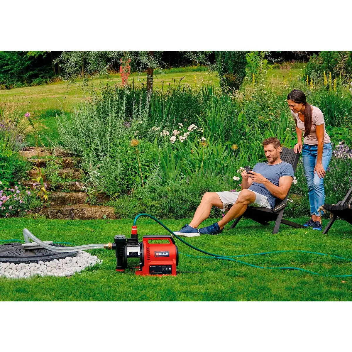 EINHELL GE‑AW 1144 SMART water pump — 1100 W Photo 2