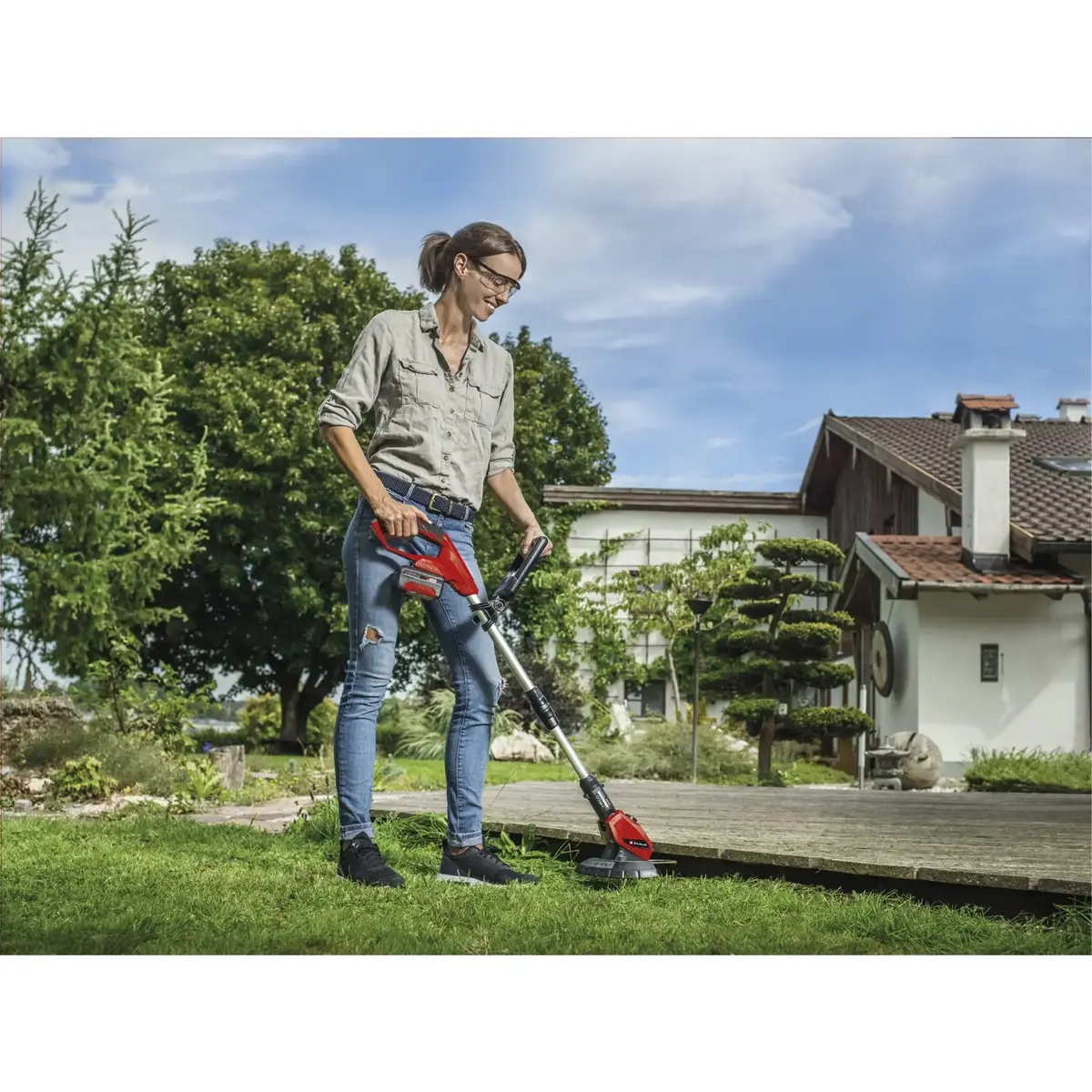 EINHELL GE-CM 18/30 + GE-CT 18 bezvadu komplekts Photo 6
