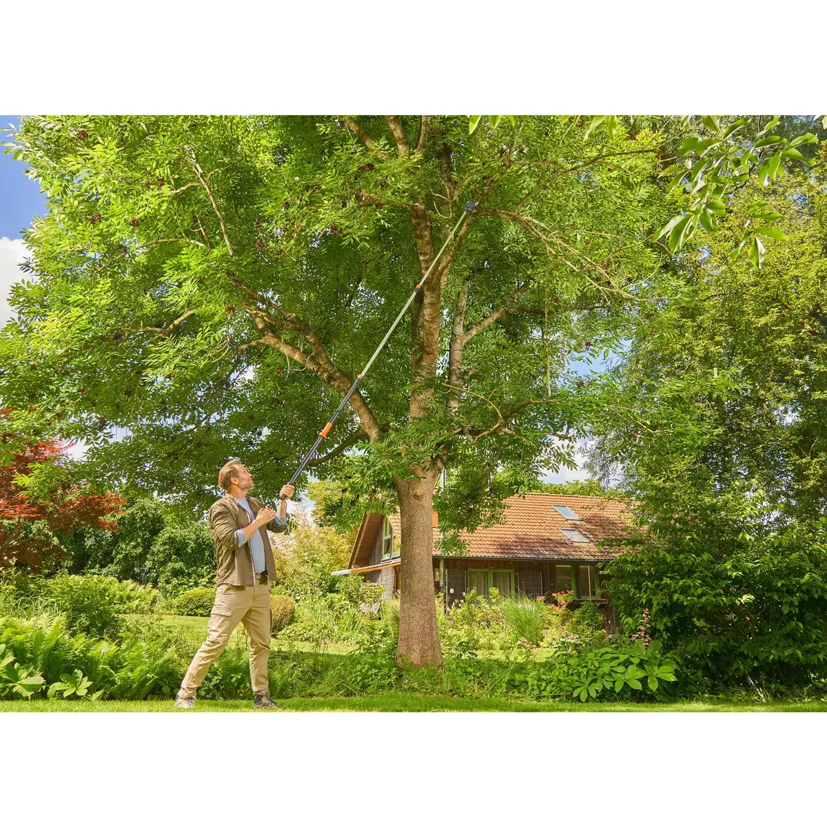 GARDENA StarCut Pro S T-handle 160 cm tree shears Photo 2