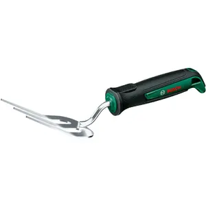 Garden fork Bosch 06008B5400, working width 8.1 cm, green/black