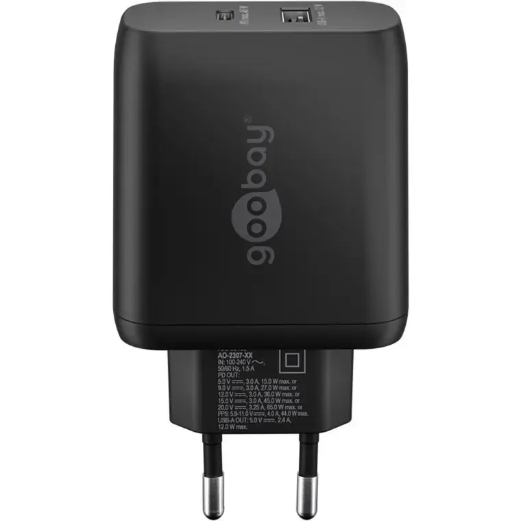 USB-C ātrs lādētājs GOOBAY 65409 65W Photo 2