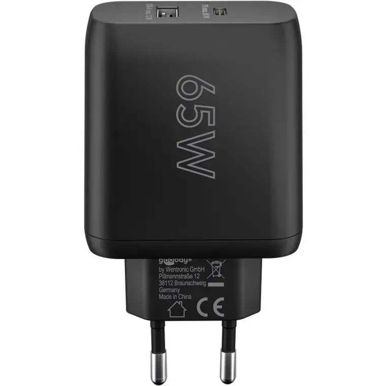 USB-C ātrs lādētājs GOOBAY 65409 65W Photo 3