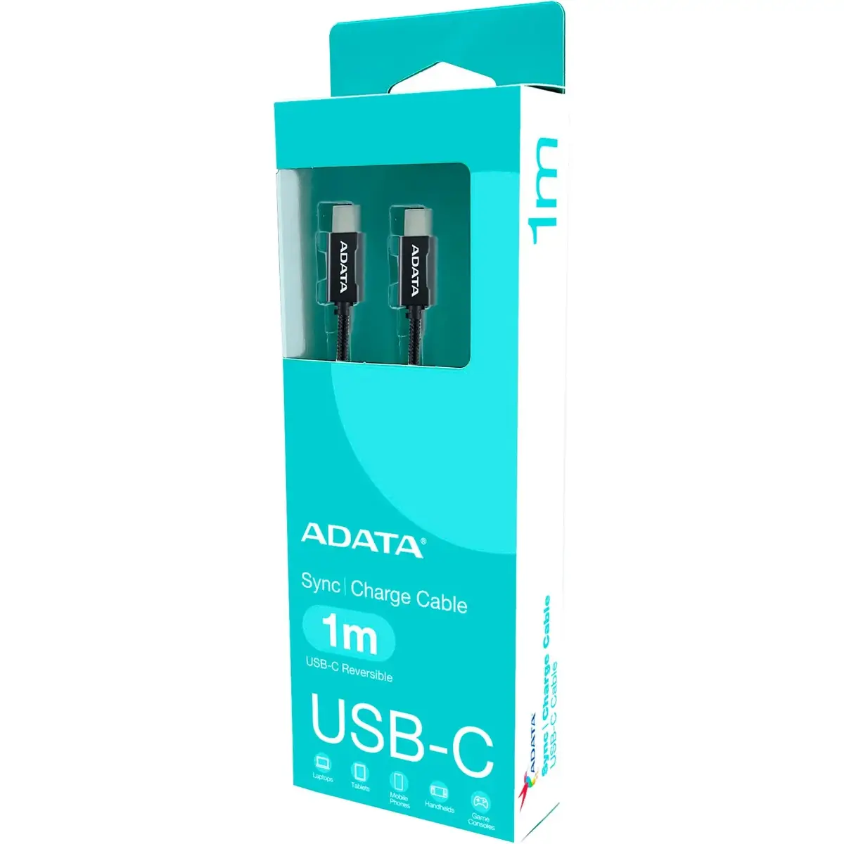 Кабель USB-C — USB-C ADATA CACC-100PN-BK Photo 4