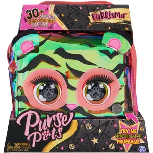 Bērnu somiņa Spin Master Purse Pets Holographic Tiger — hologrāfisks tīģeris, daudzkrāsaina