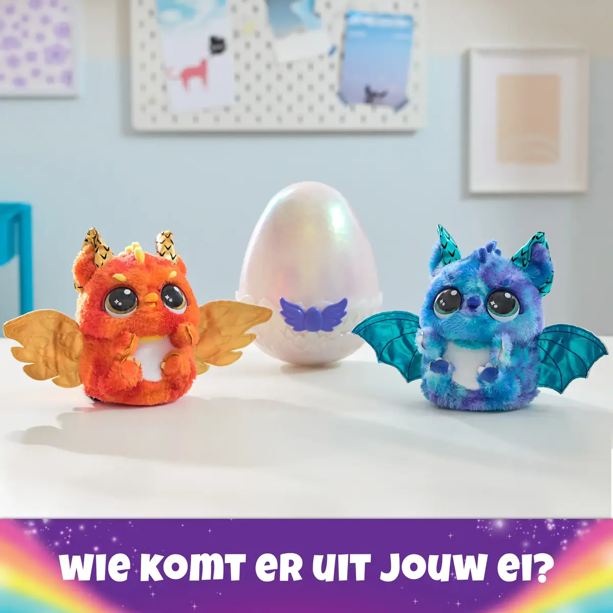 Hatchimals Alive Interaktīvā rotaļlieta Mystery Hatch Draggle Photo 6