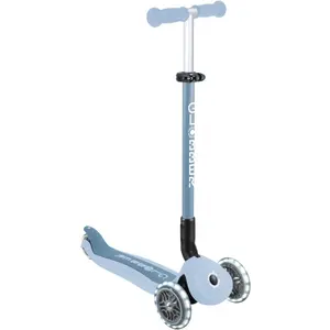 Kick scooter GLOBBER Go-Up Active Lights Eco blue — adjustable height, LED lights