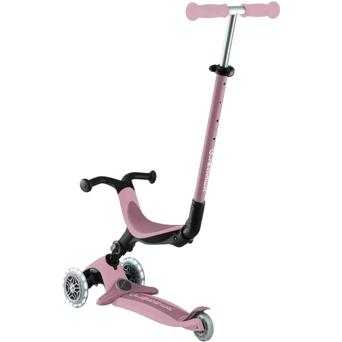 Самокат GLOBBER Go-Up Active Lights Eco berry Photo 3