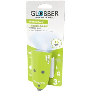 Bicycle/Scooter Mini Buzzer GLOBBER 530-106, lime color