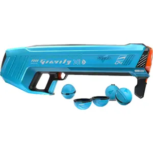 Water Bomb Launcher SpyraOne SPGR1B Blue — rechargeable water blaster, single-player handheld model