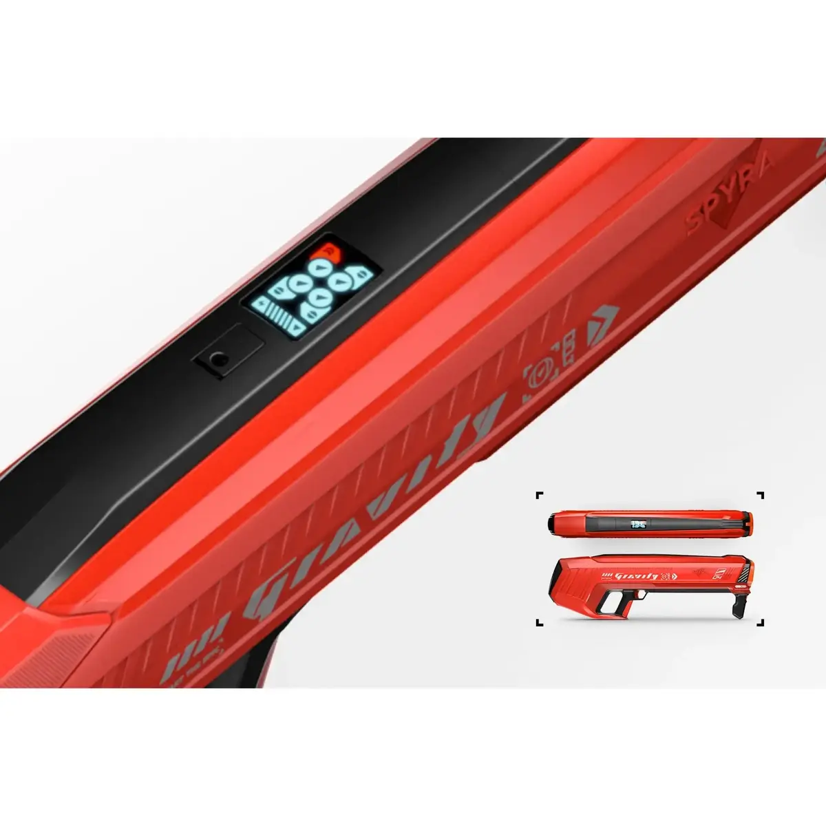 SpyraOne Spyra Gravity красный SPGR1R — метатель водных бомб Photo 6