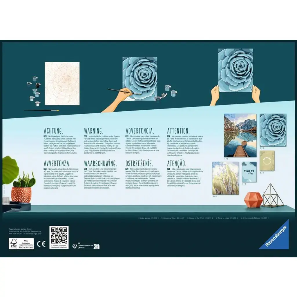 Ravensburger CreArt Gallery Nature Painting — настенный набор Photo 6