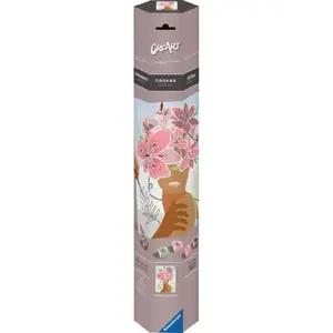 Набор для раскрашивания по номерам Ravensburger CreArt Flowers on my Mind 23908 — художественный комплект для взрослых и подростков