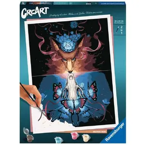 Набор для рисования Ravensburger CreArt «Beautiful Death» 23647 — художественный комплект для подростков и взрослых