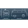 Cobi Volkswagen T2b Fire Engine 1:35 model Photo 2