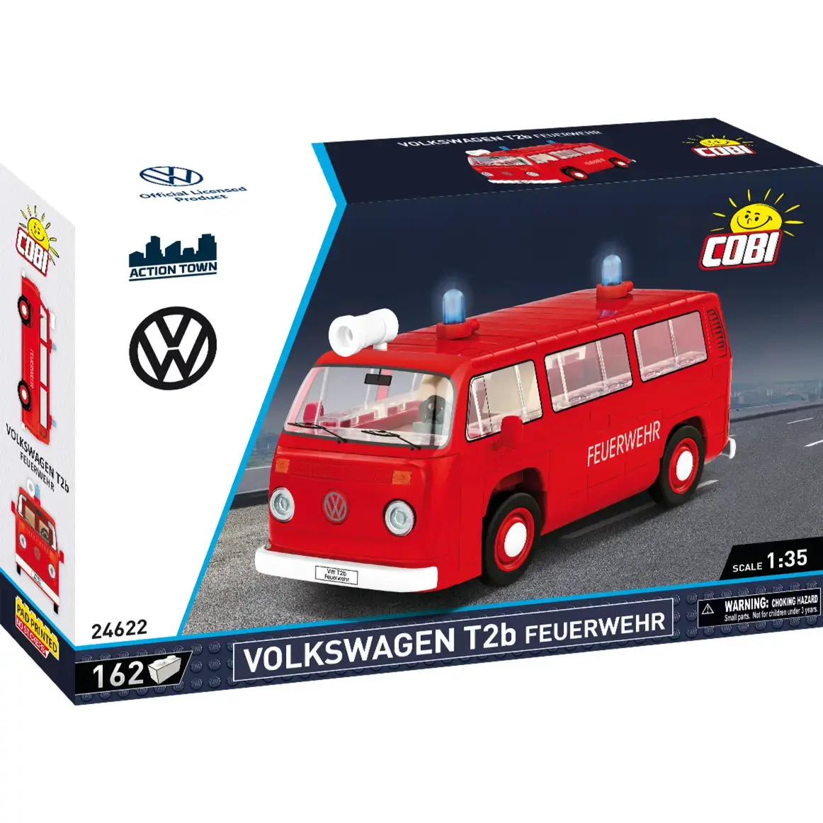 Cobi Volkswagen T2b Fire Engine 1:35 model Photo 3