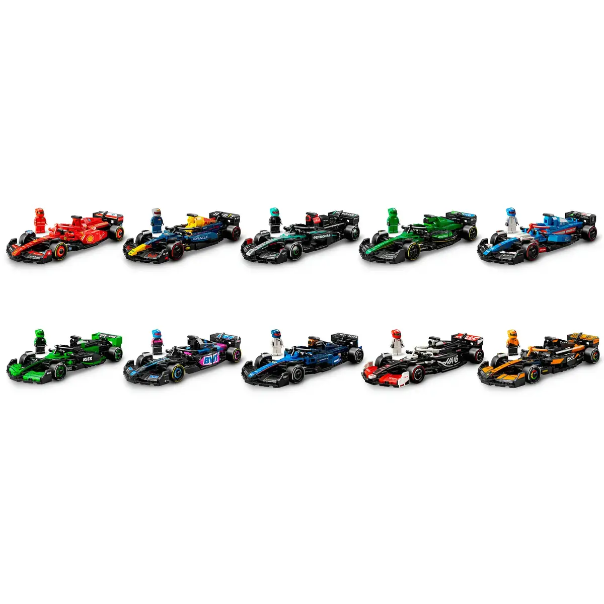 LEGO Speed Champions Formula 1 Bundle 2021 model set Photo 2